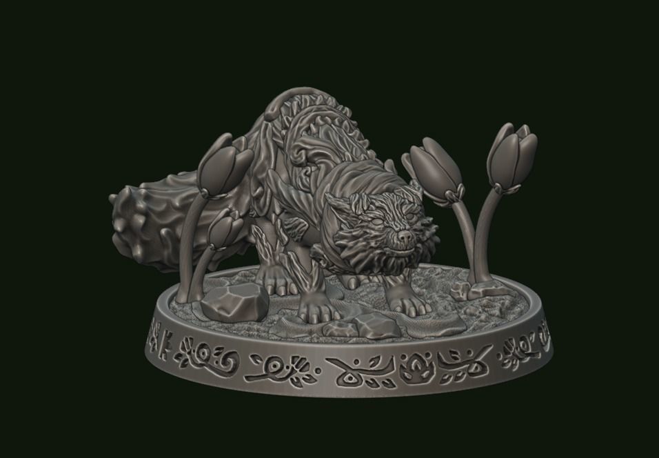 avatar of the fox 2 3D print model_4