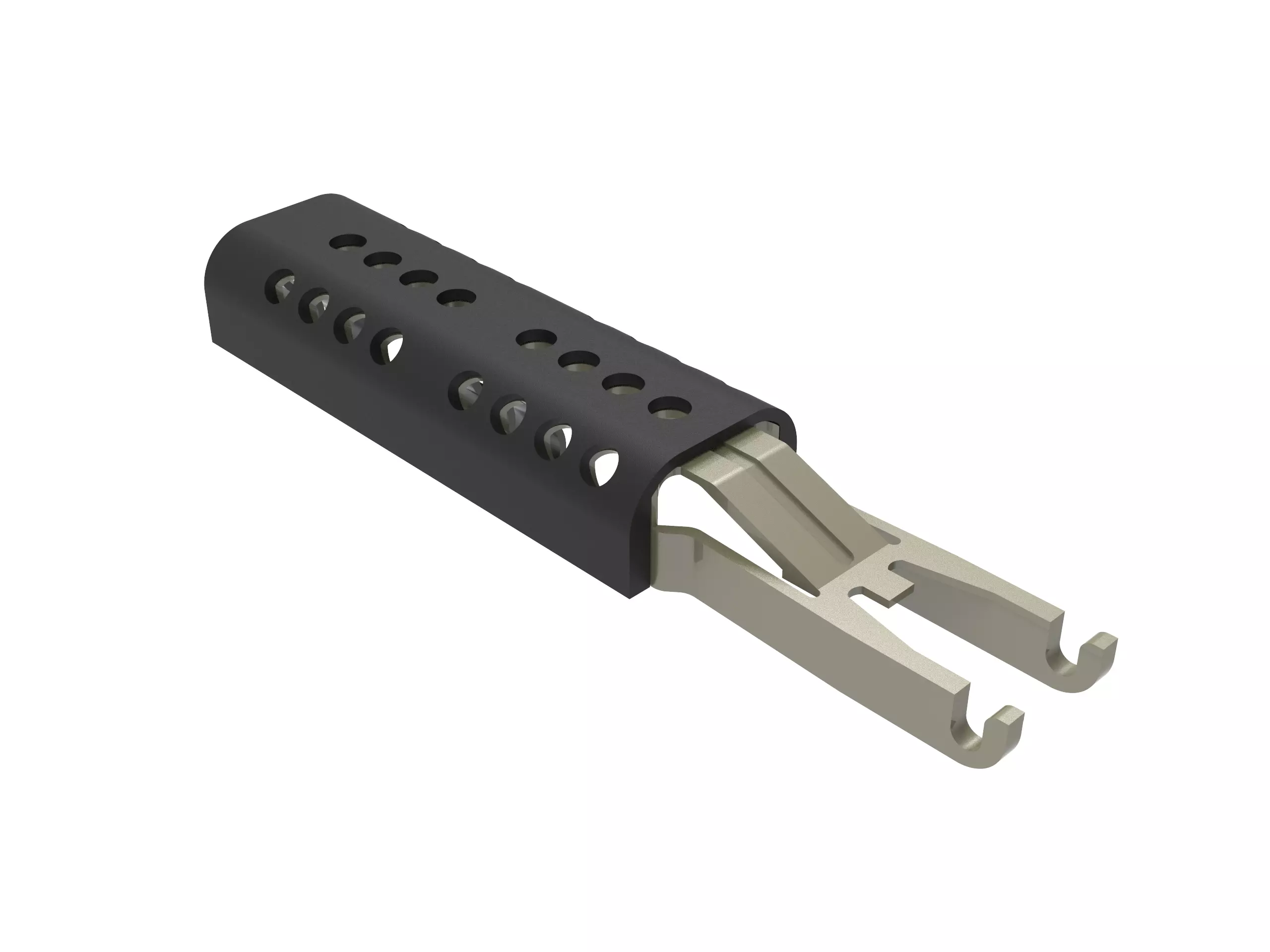 AIRSOFT M249 HEATSHIELD  3D print model_0