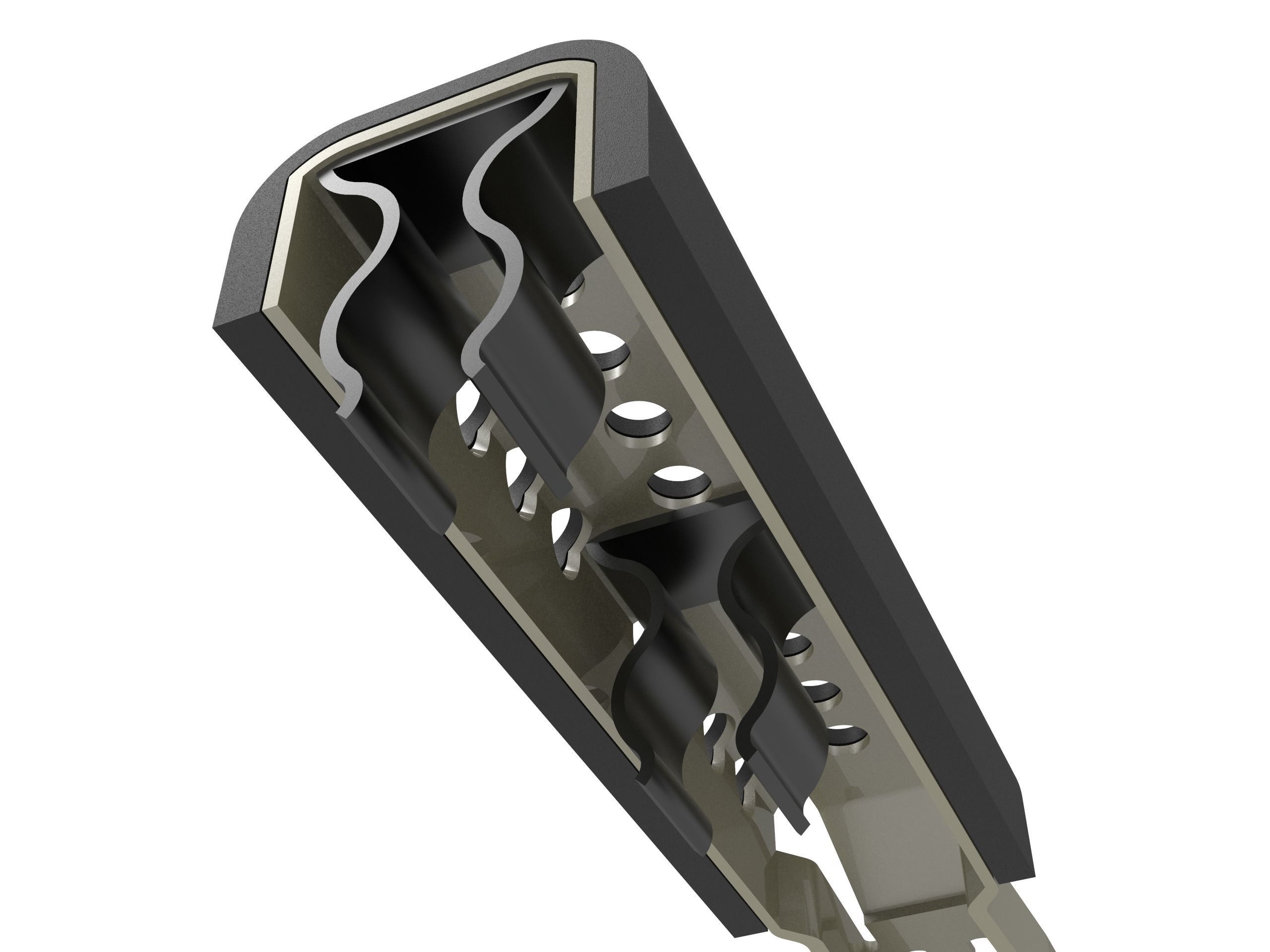 AIRSOFT M249 HEATSHIELD  3D print model_9