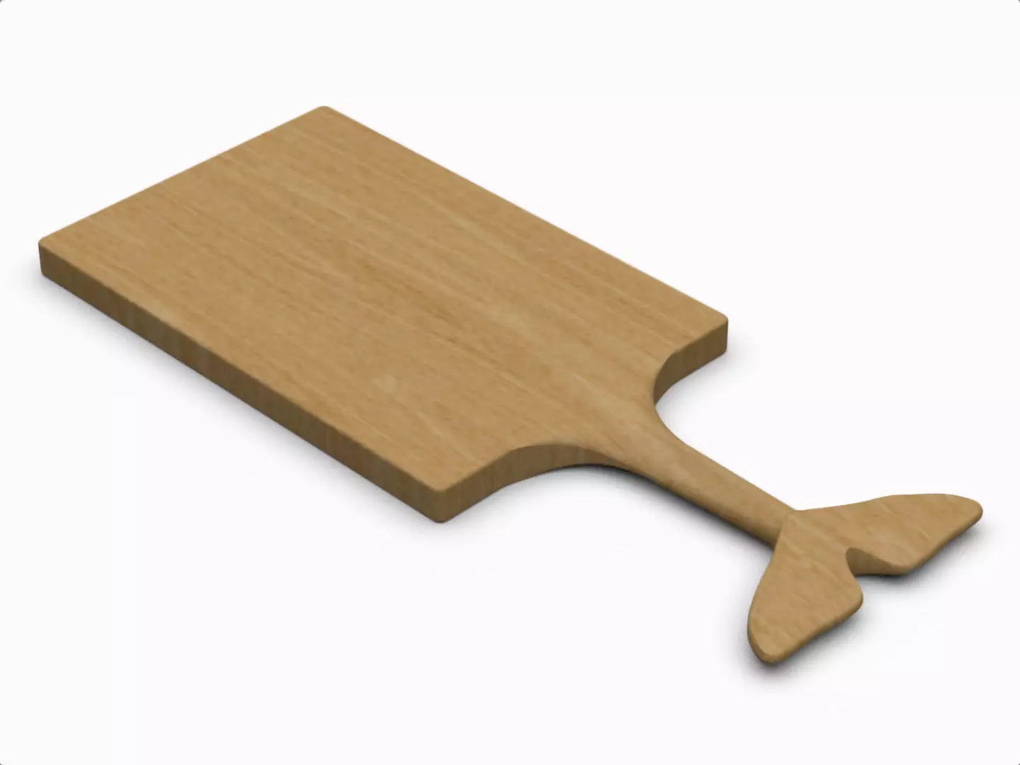 Cutting board CNC 3D print model