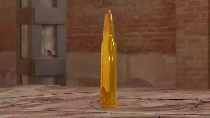 556 ammunition - 556x45 3D model