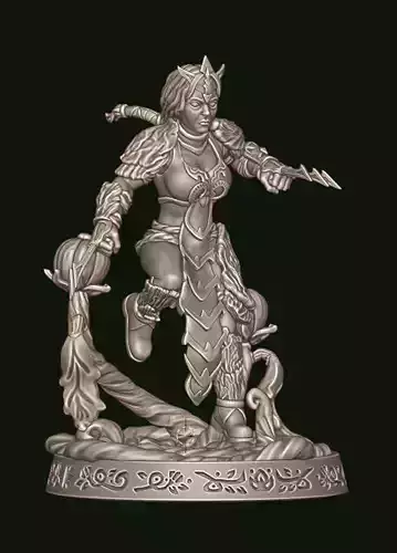 warrior avatar 3D print model