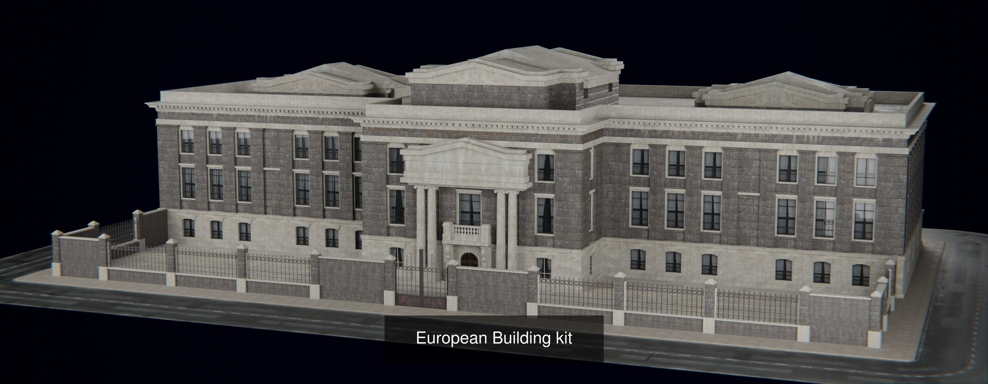 7 INDUSTRIAL BUILDING PACK 3D Model Collection_5