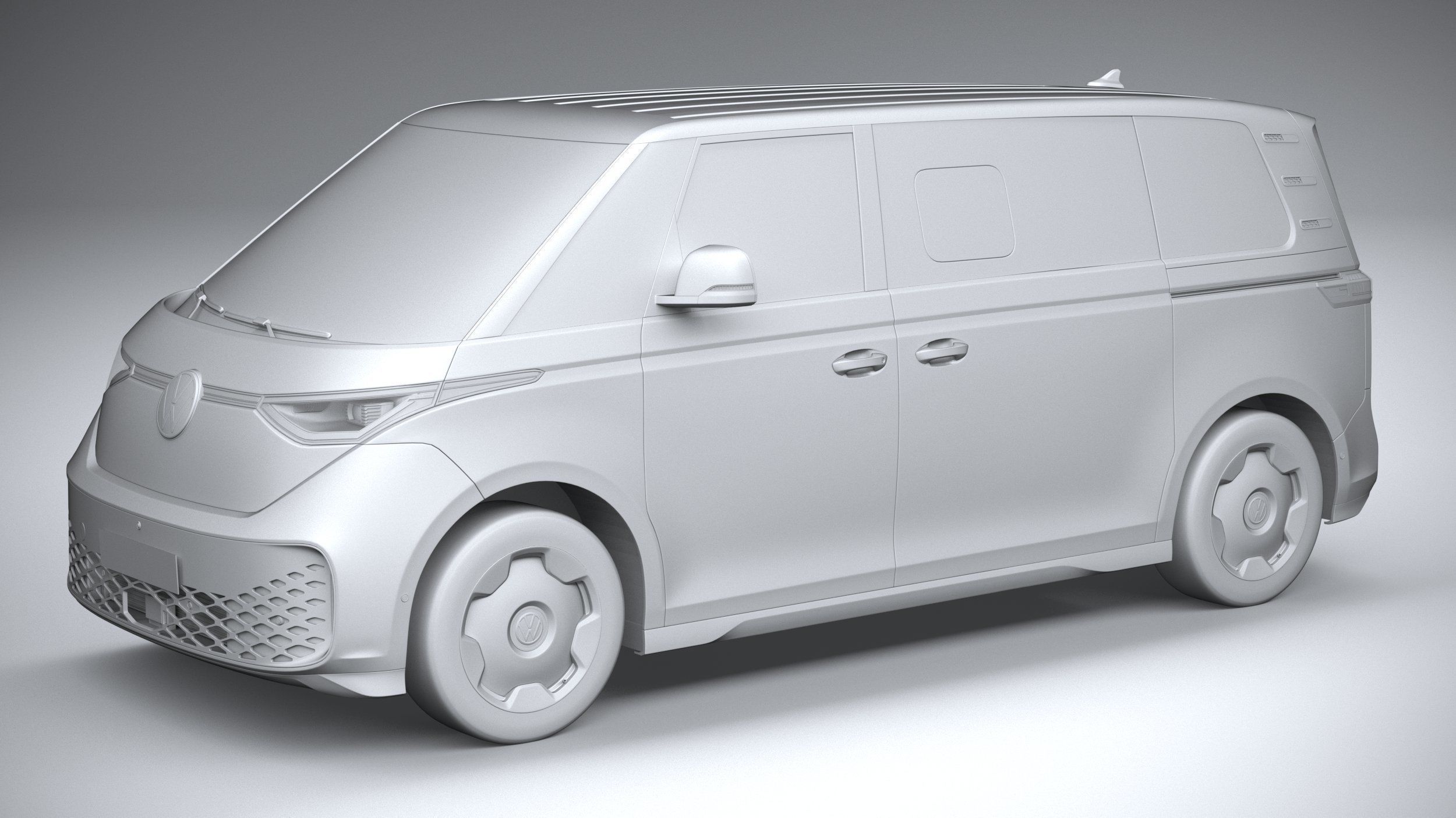 Volkswagen ID Buzz LWB 2023 3D model_19