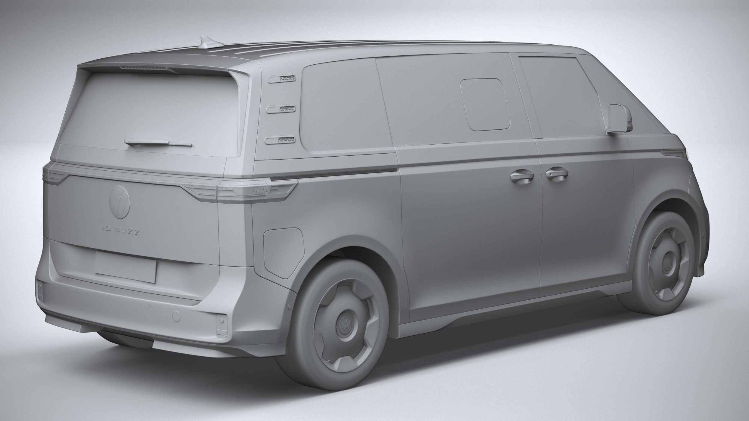 Volkswagen ID Buzz LWB 2023 3D model_25