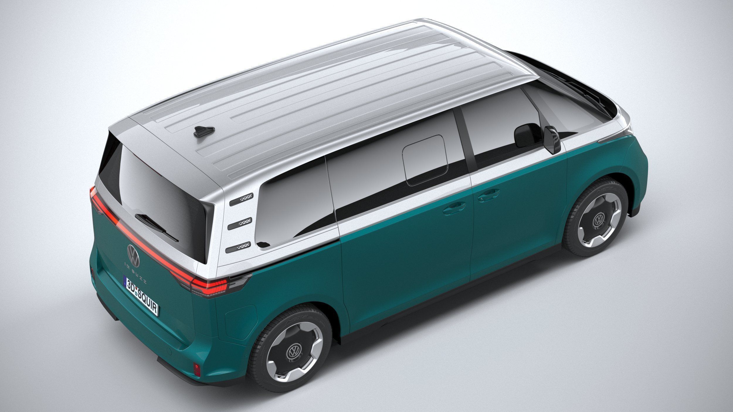 Volkswagen ID Buzz LWB 2023 3D model_10