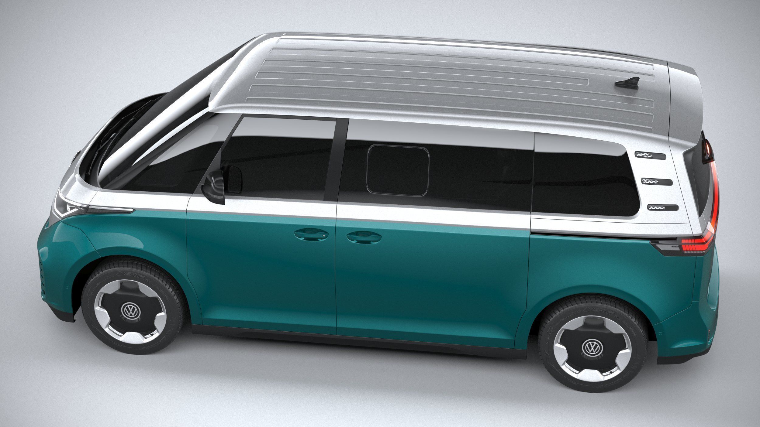 Volkswagen ID Buzz LWB 2023 3D model_9