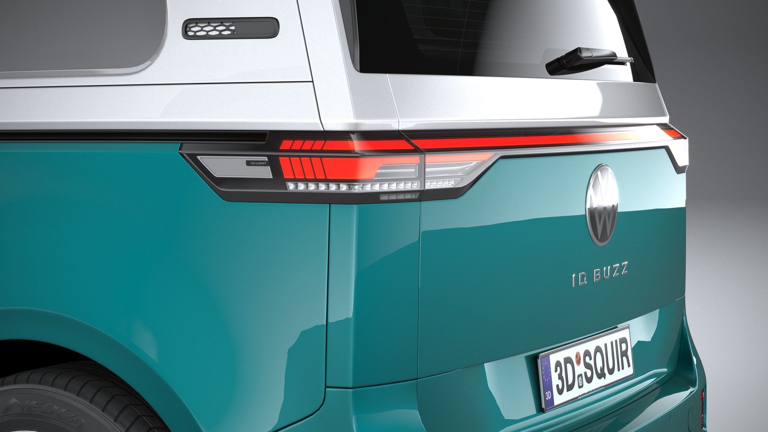 Volkswagen ID Buzz LWB 2023 3D model_6