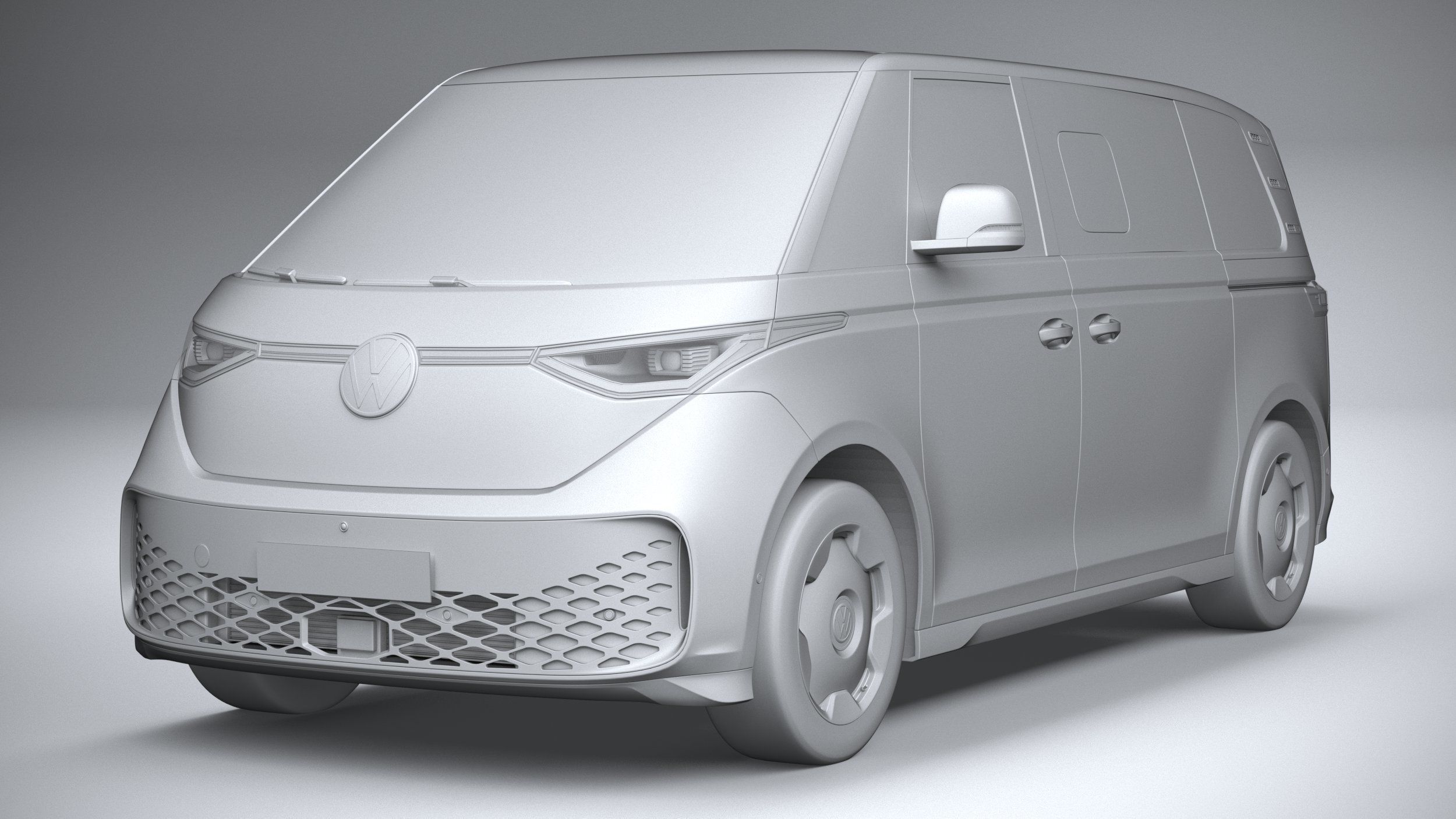 Volkswagen ID Buzz LWB 2023 3D model_20