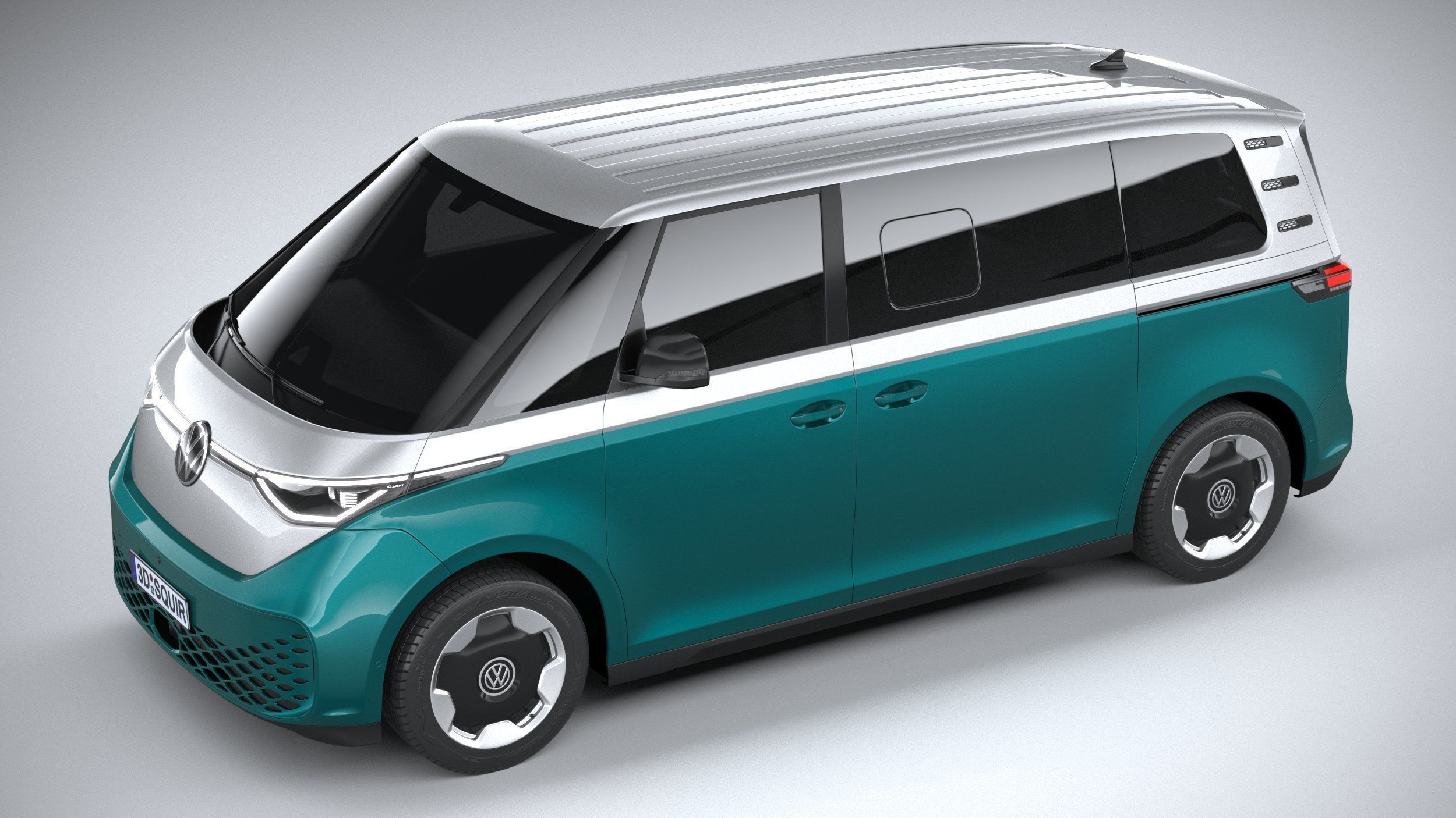 Volkswagen ID Buzz LWB 2023 3D model_7