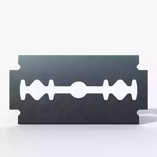 Simple blade Free low-poly 3D model