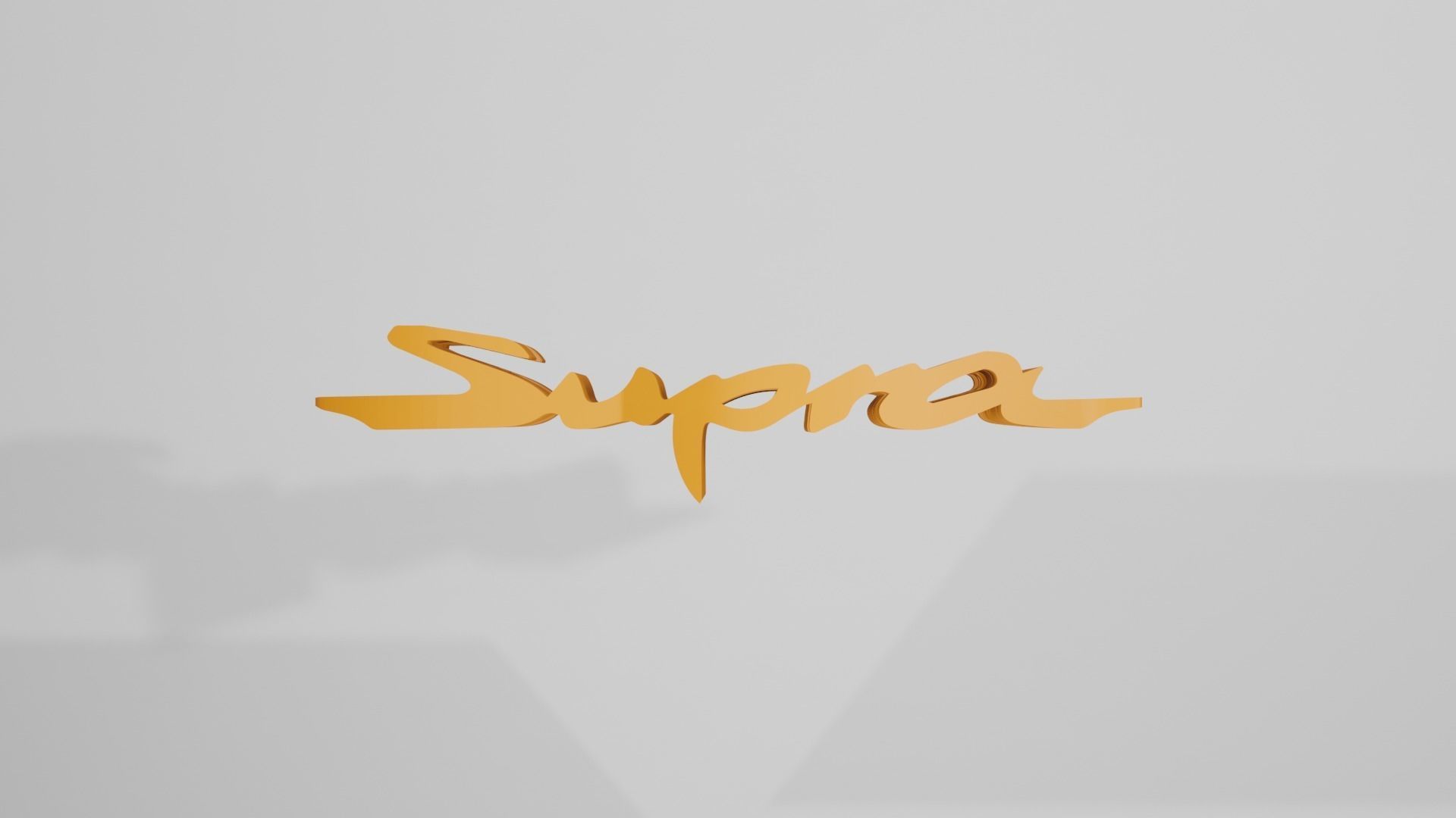 Toyota Supra MK5 - Keychain 3D print model_4