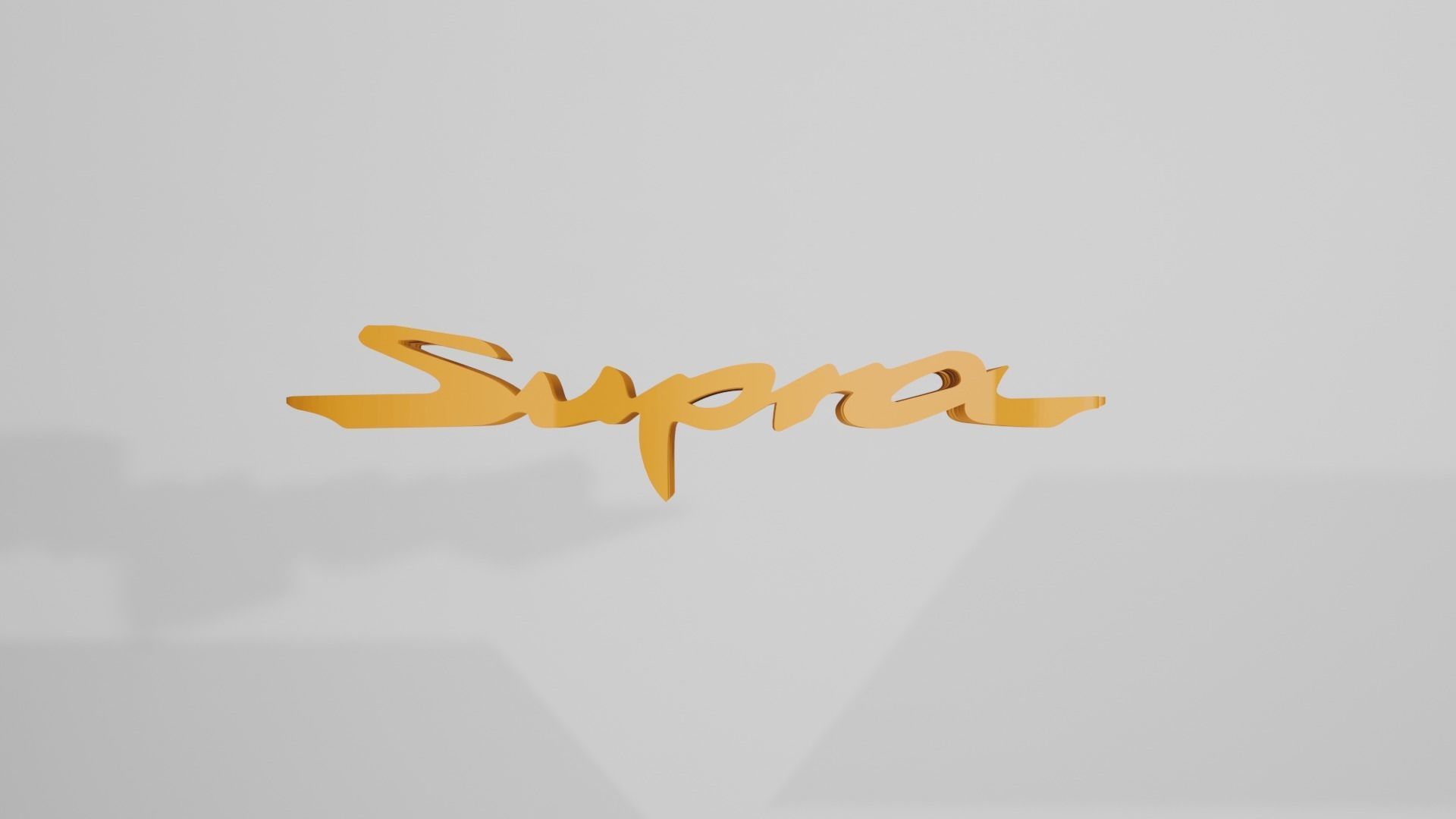 Toyota Supra MK4 - Keychain 3D print model_4