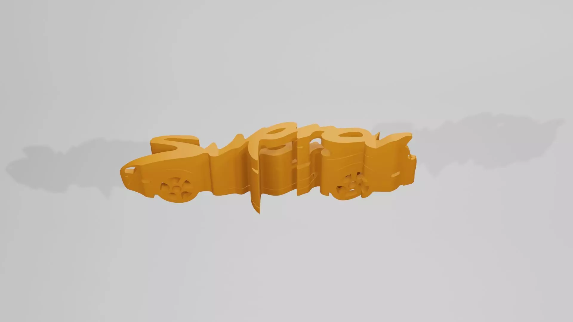 Toyota Supra MK4 - Keychain 3D print model_0