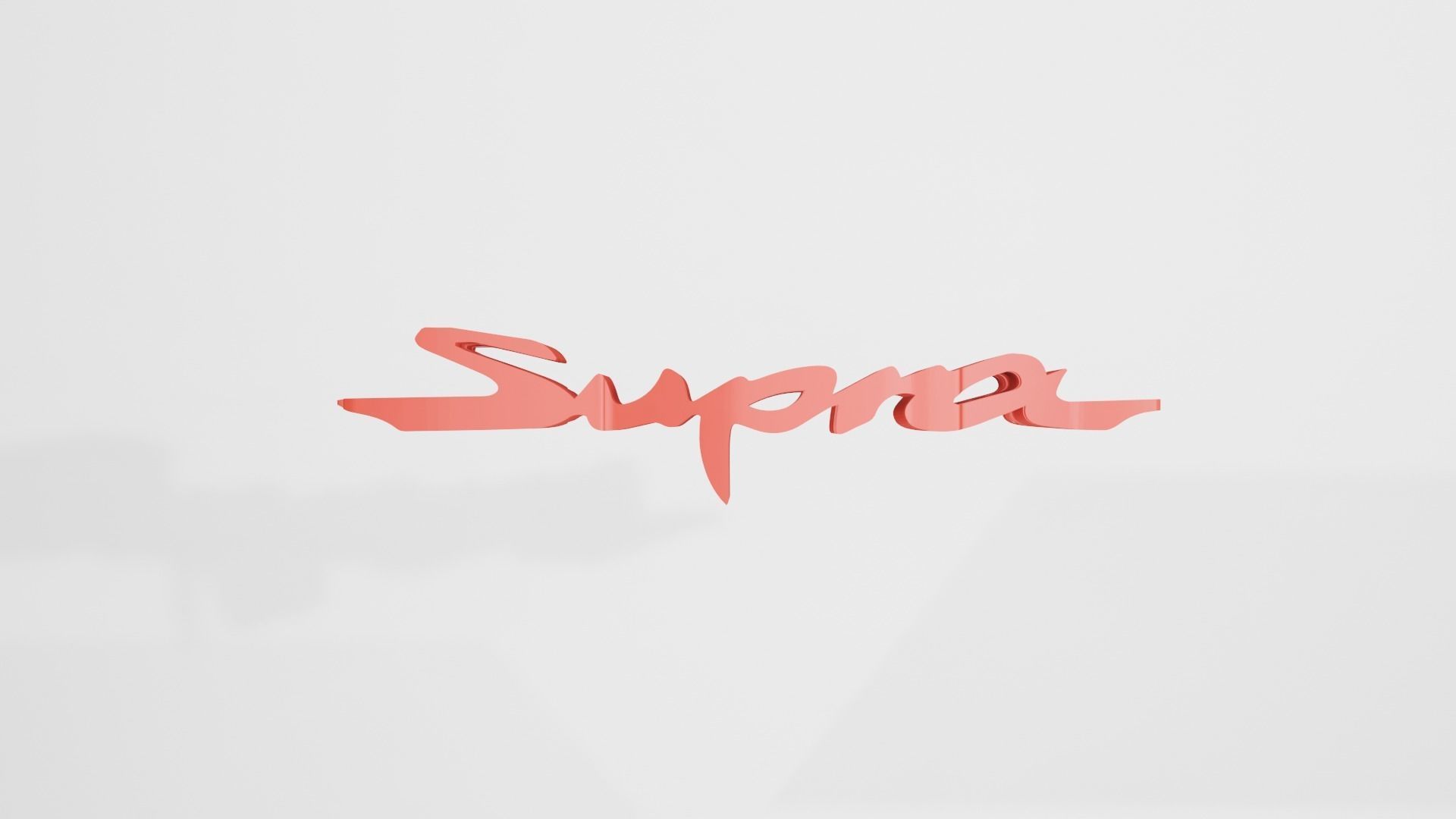 Toyota Supra MK3 - Keychain 3D print model_4