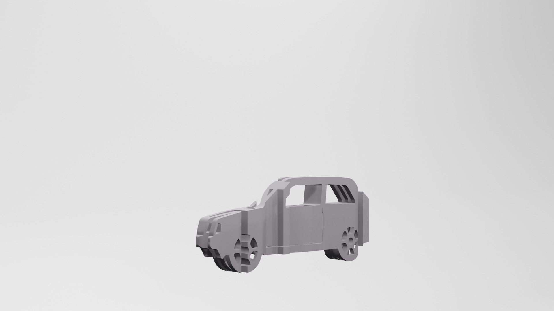Toyota Starlet KP61 - Keychain 3D print model_2