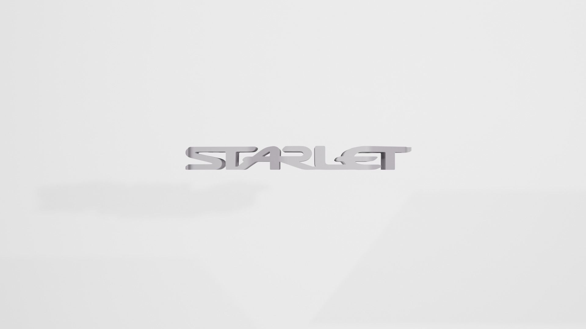 Toyota Starlet KP61 - Keychain 3D print model_4