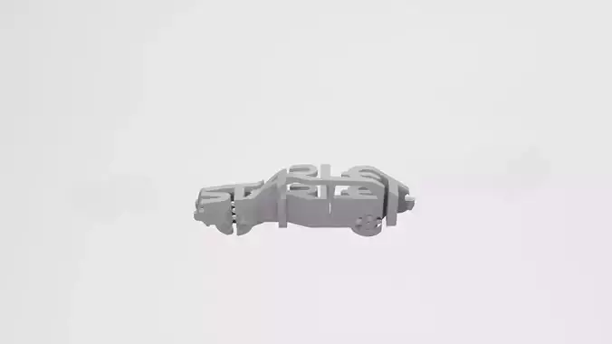 Toyota Starlet KP61 - Keychain