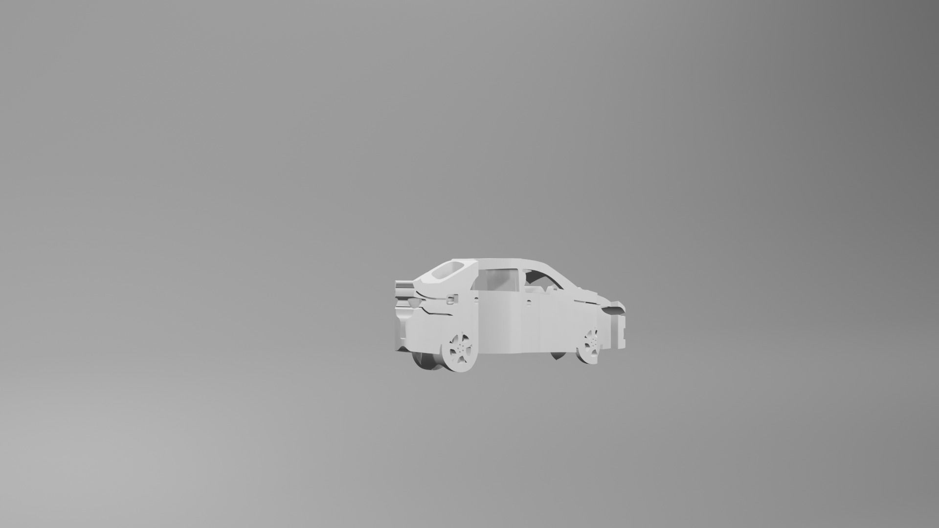 Toyota Corolla 2006 - Keychain 3D print model_2