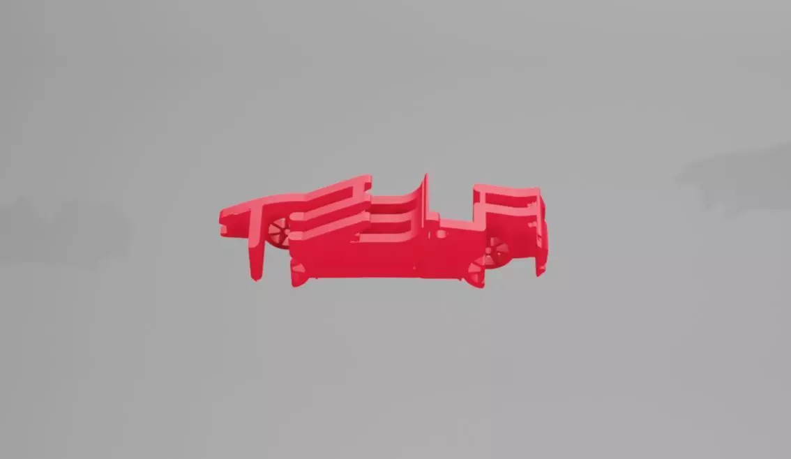 Tesla Roadster 2010 - Keychain 3D print model_0