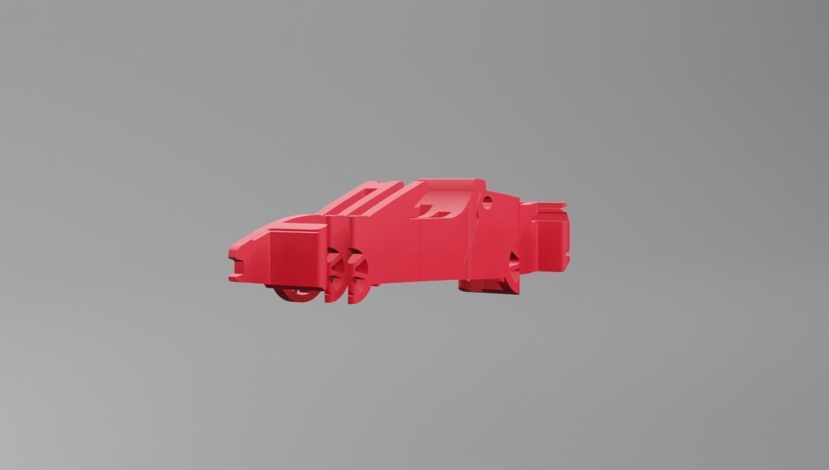 Tesla Roadster 2010 - Keychain 3D print model_2