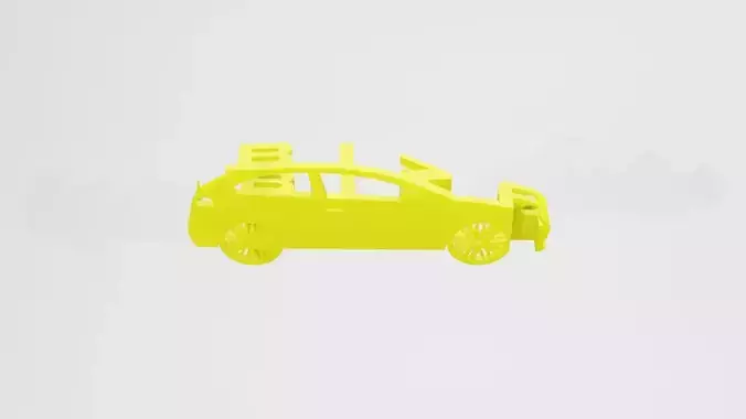 Seat Ibiza 6L - Keychain 3D print model
