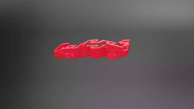 Porsche 911 Carrera 2000 - Keychain