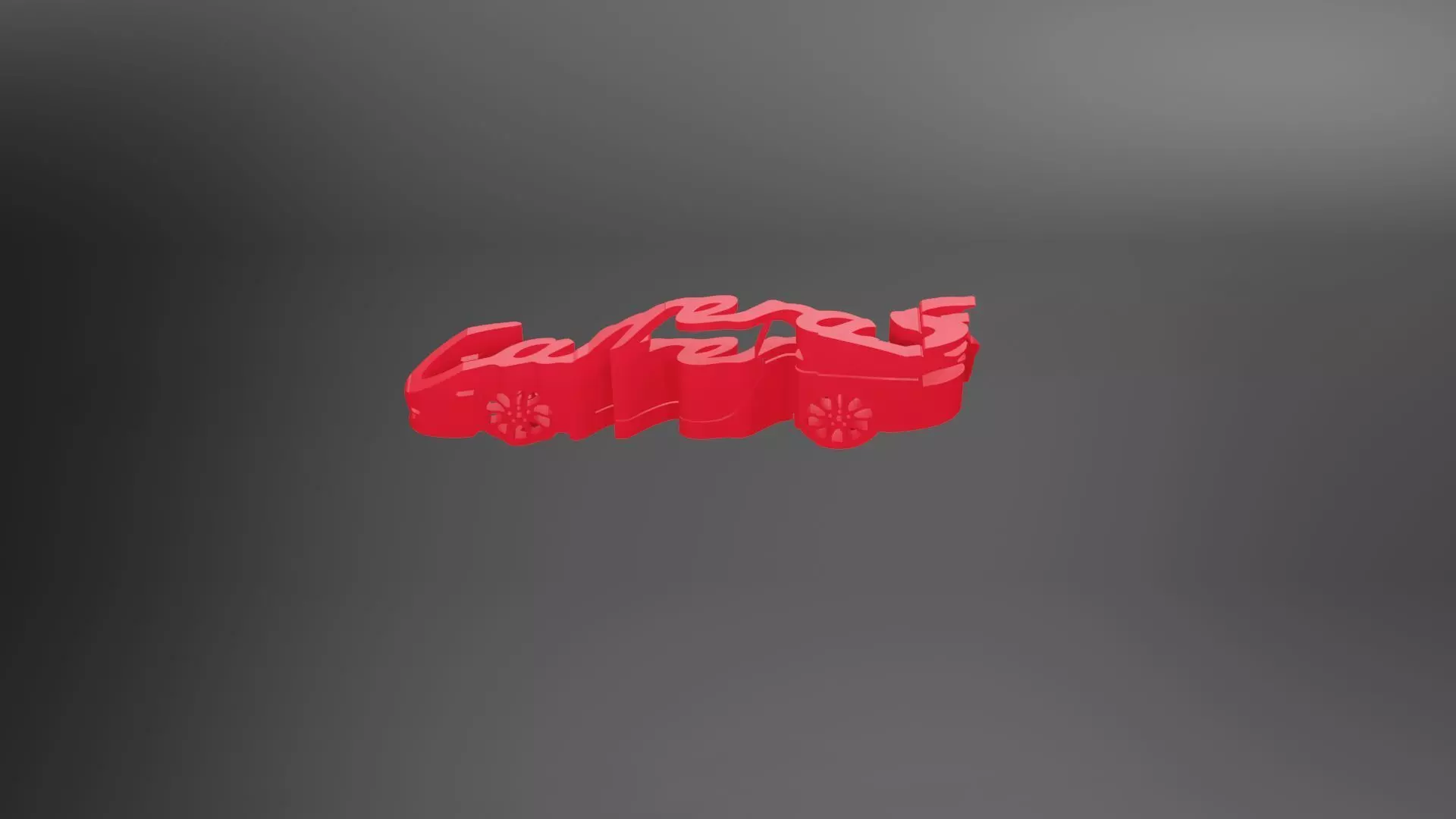 Porsche 911 Carrera 2000 - Keychain 3D print model_0