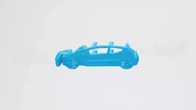 Peugeot 207 S2000 Rally - Keychain