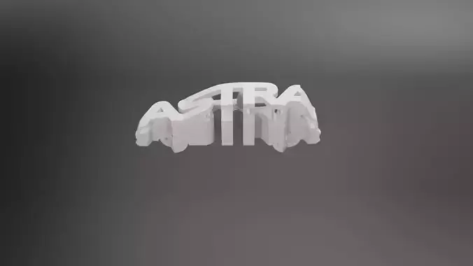 Opel Astra H - Keychain 3D print model