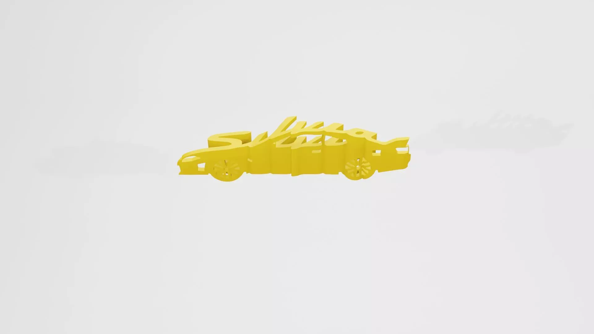 Nissan Silvia S15 - Keychain 3D print model_0