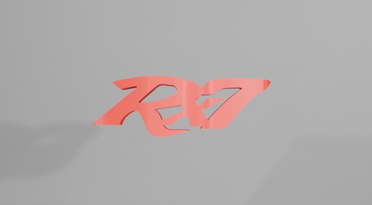 Mazda RX7 - Keychain 3D print model_4