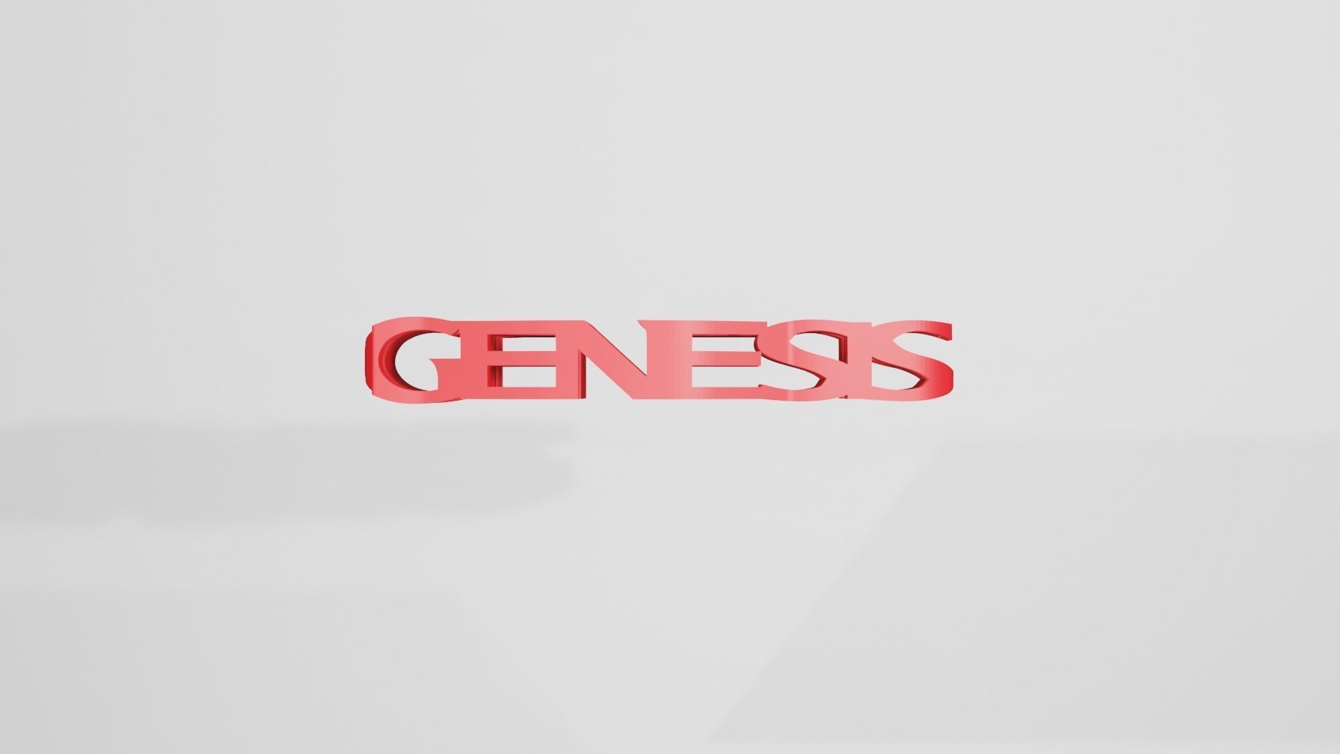 Hyundai Genesis Coupe - Keychain 3D print model_4