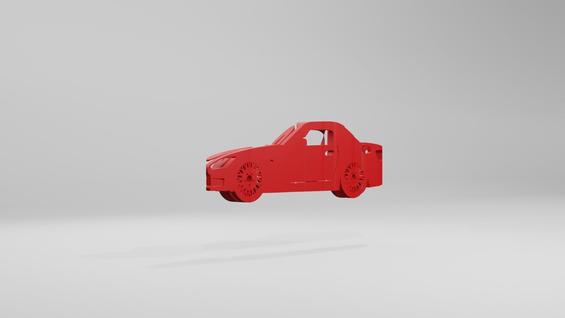 Honda S2000 - Keychain 3D print model_2