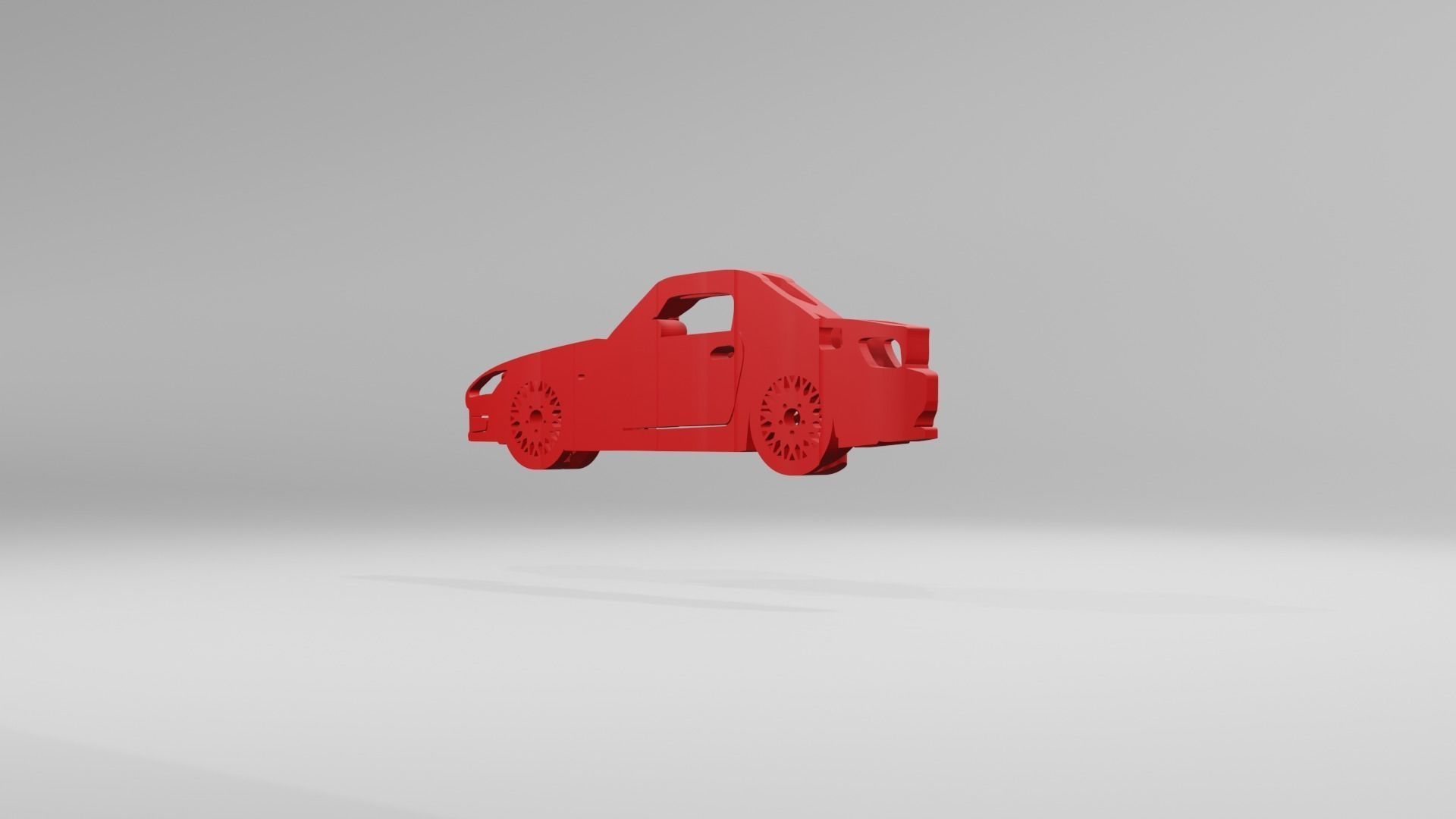 Honda S2000 - Keychain 3D print model_3