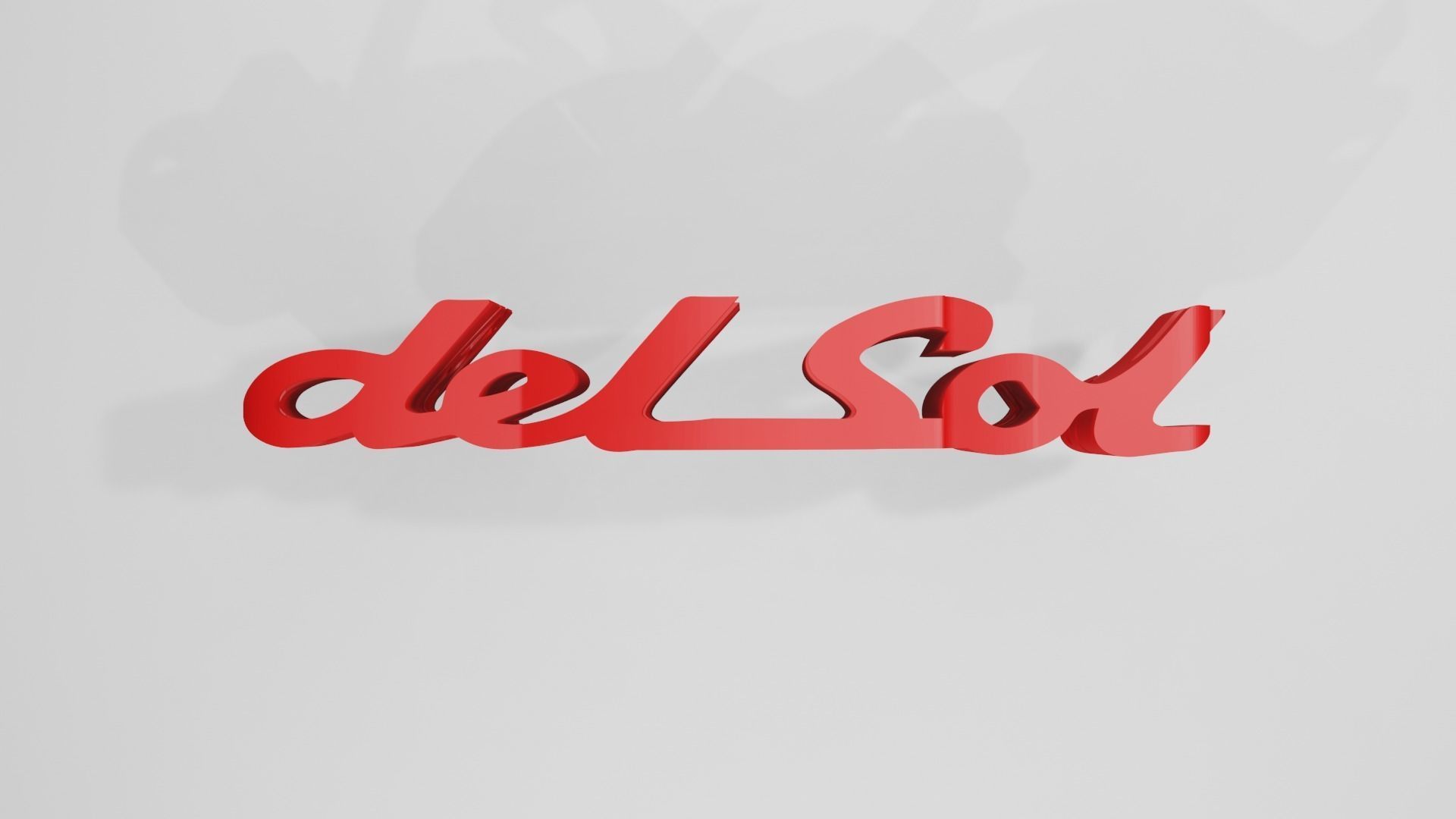 Honda Del Sol - Keychain 3D print model_3