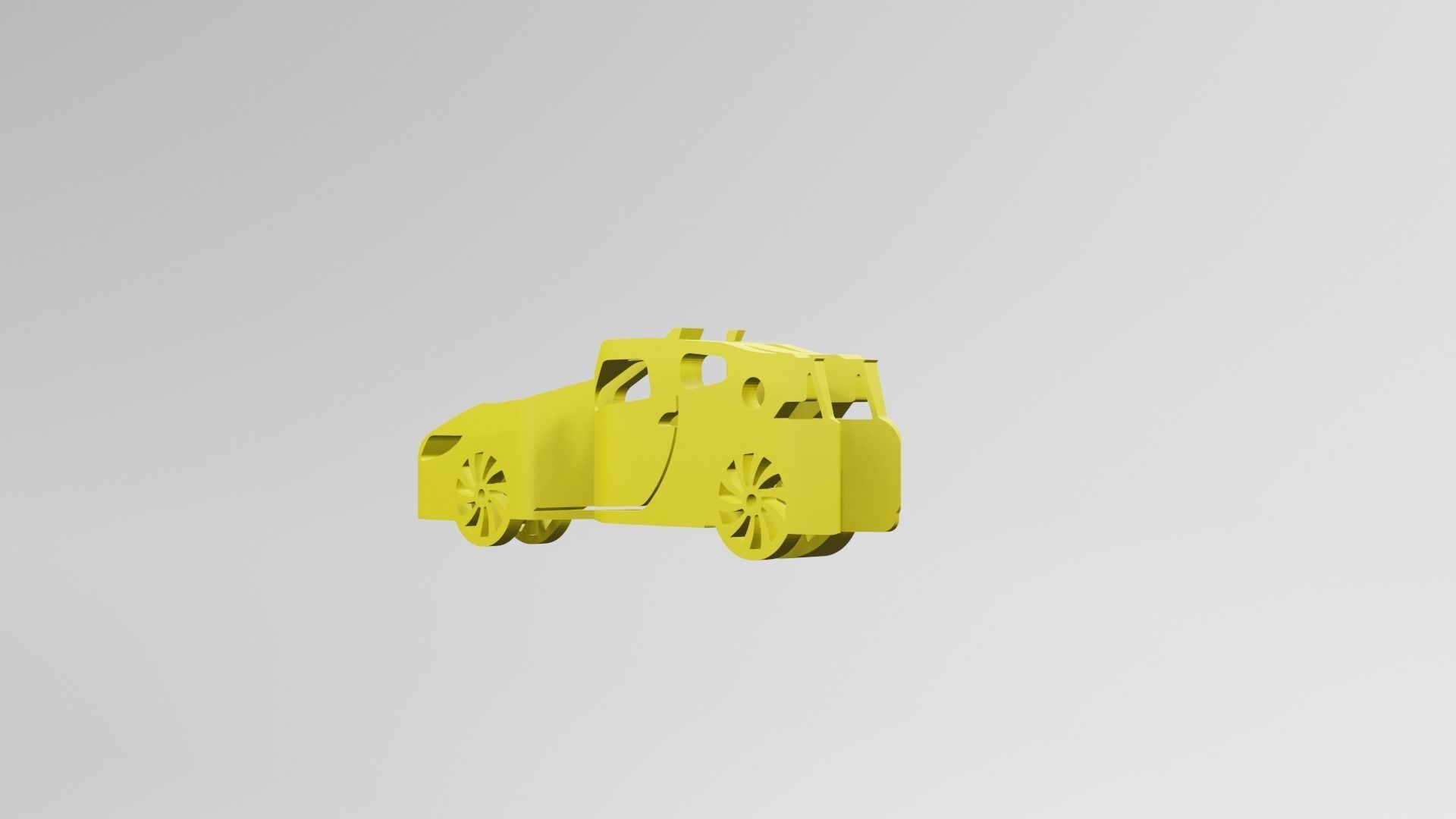 Honda CRZ - Keychain 3D print model_3