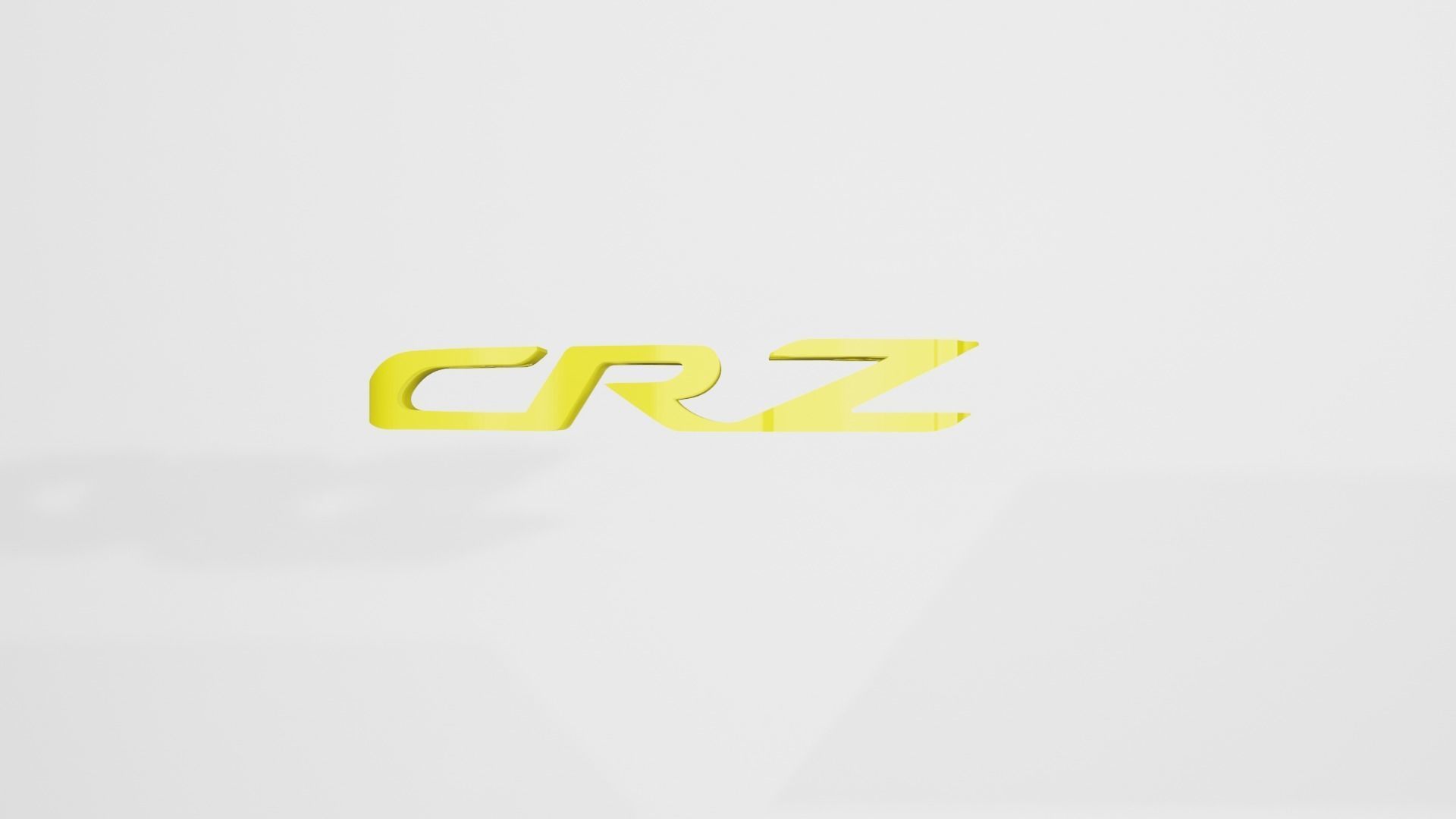 Honda CRZ - Keychain 3D print model_4