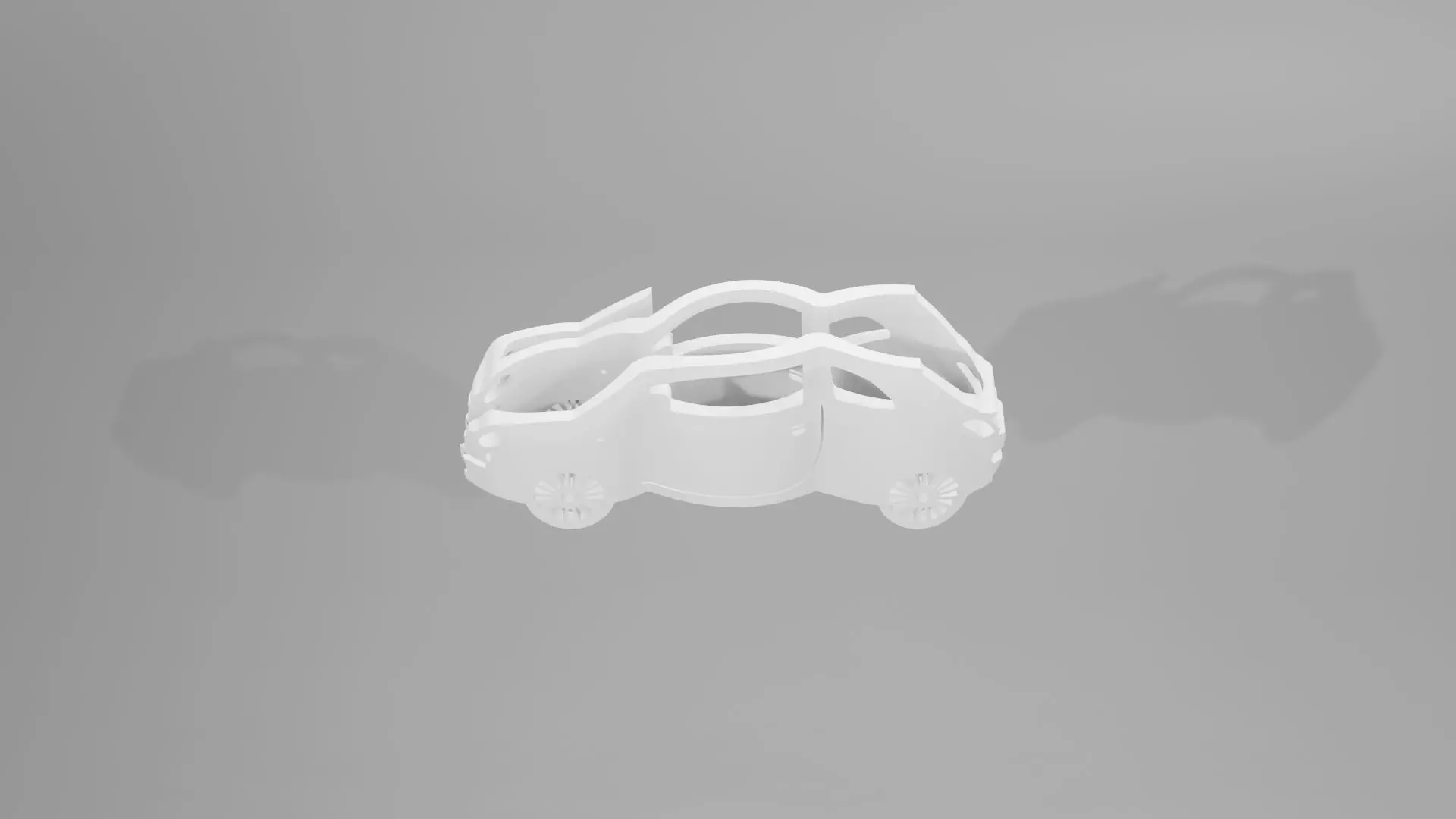 FIAT 500 - Keychain 3D print model_0