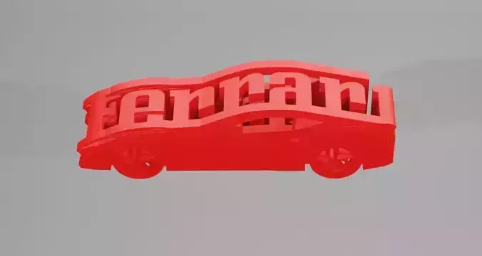 Ferrari 812 GTS - Keychain