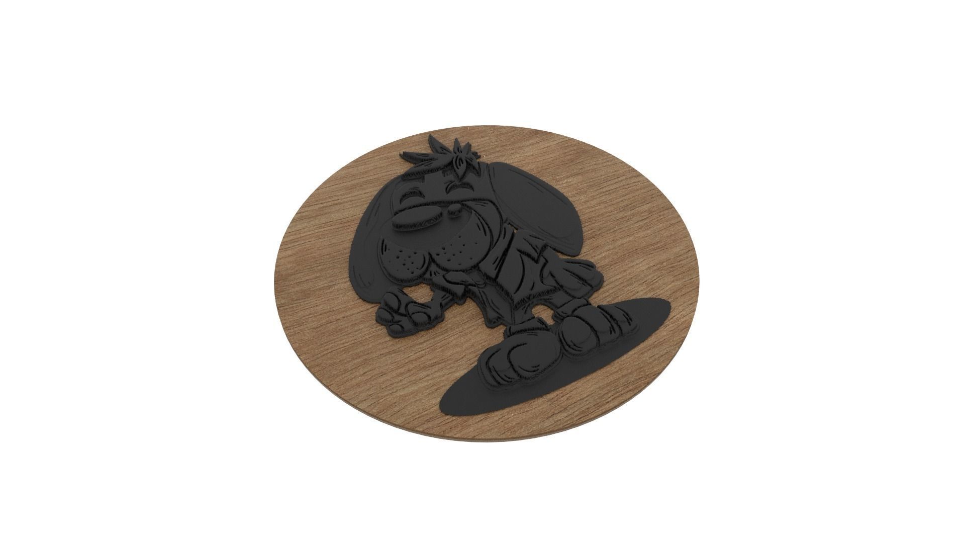 Medallion 3D print model_4