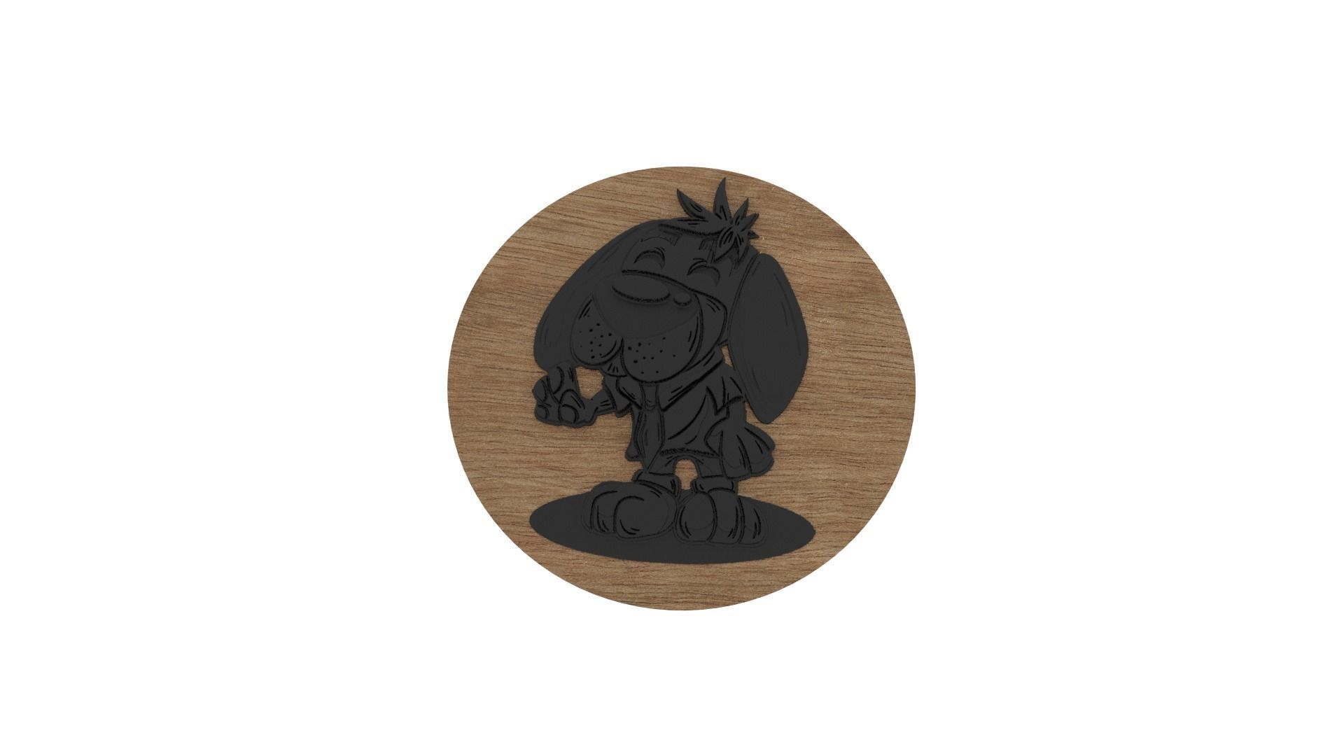 Medallion 3D print model_5