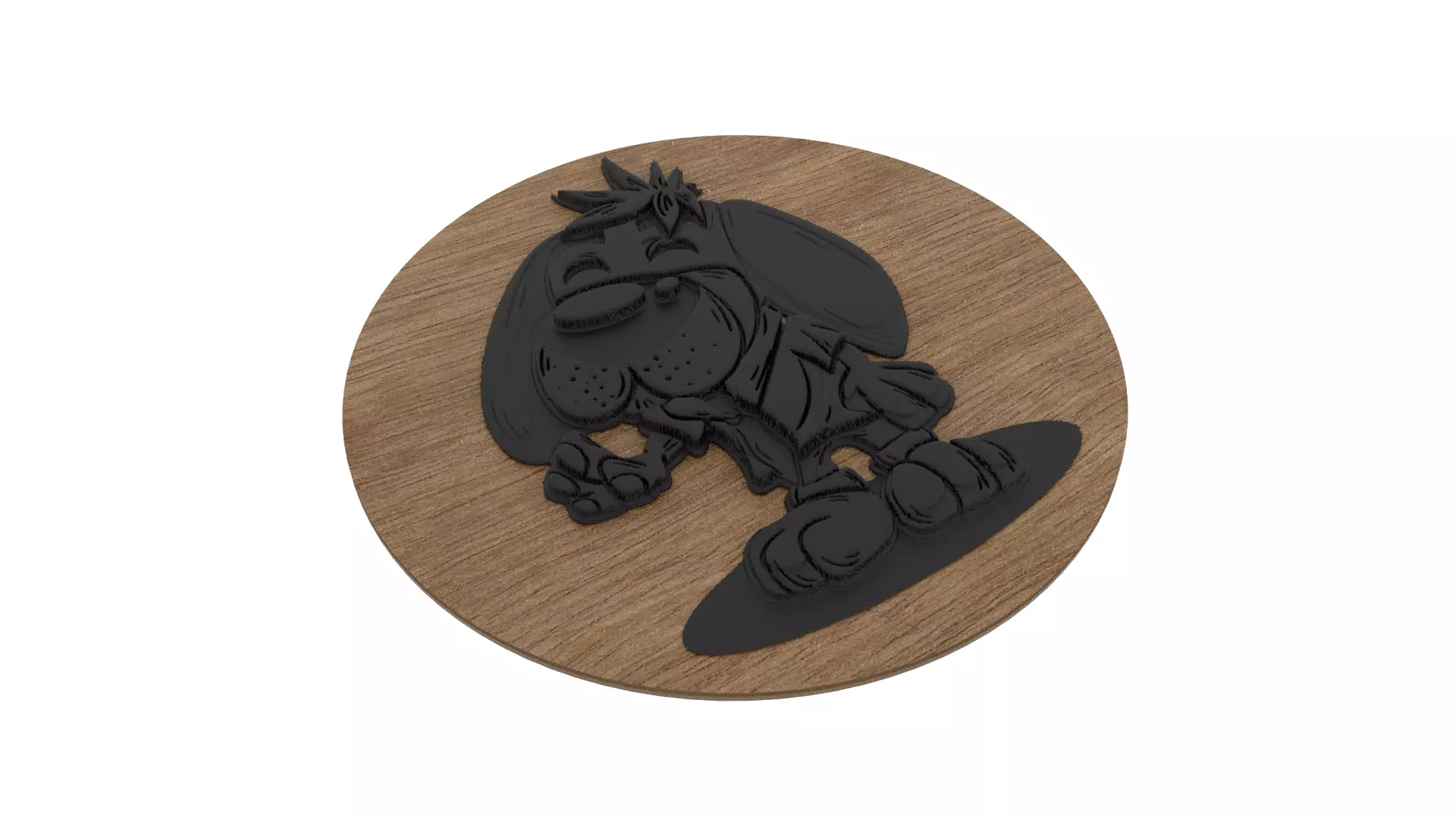 Medallion 3D print model_0