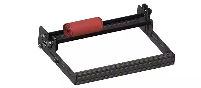 Rotate axis for laser mini