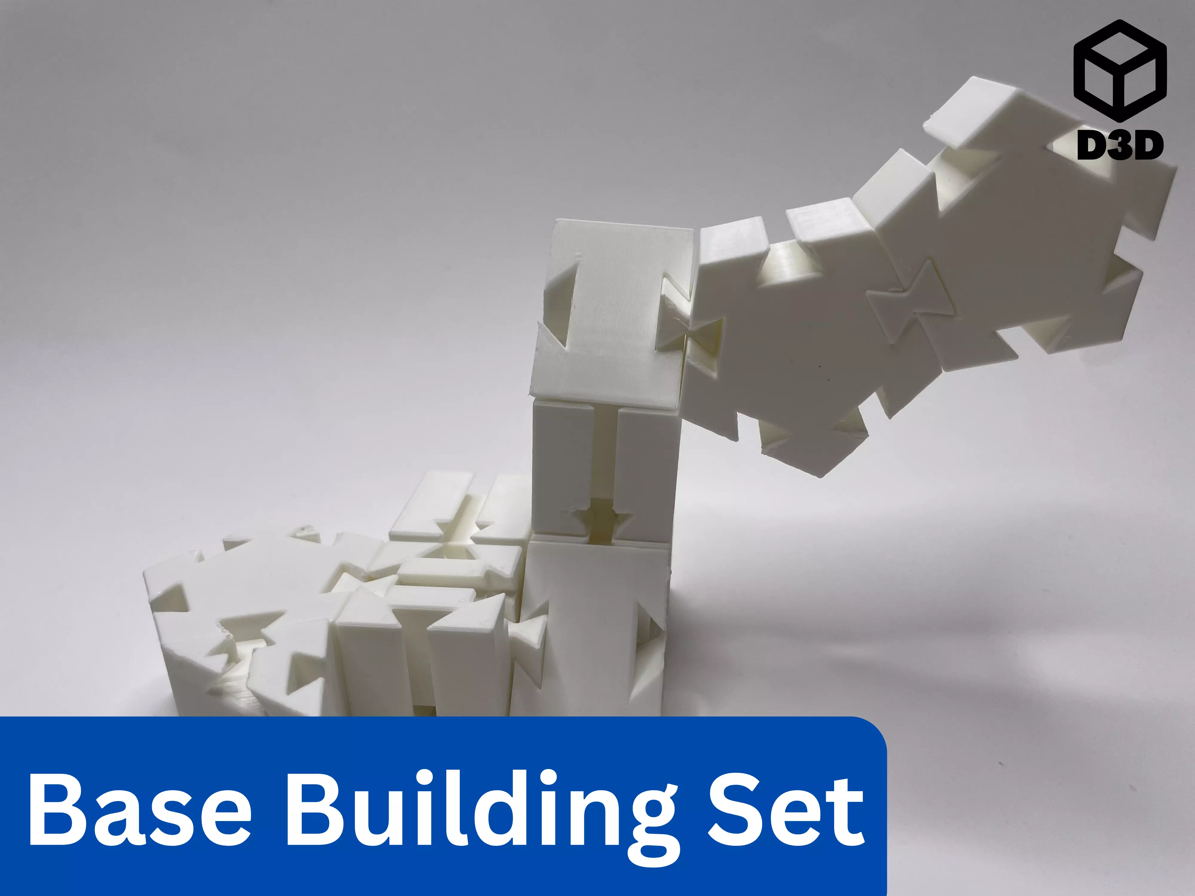 Base Building Set from the Bow Tie Building System Free 3D print model