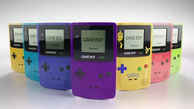 Nintendo Gameboy  6 colors and one collector
