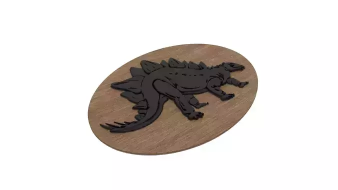 Dinosaur Medallion