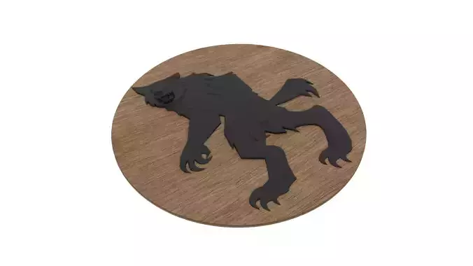 Wolfman Medallion