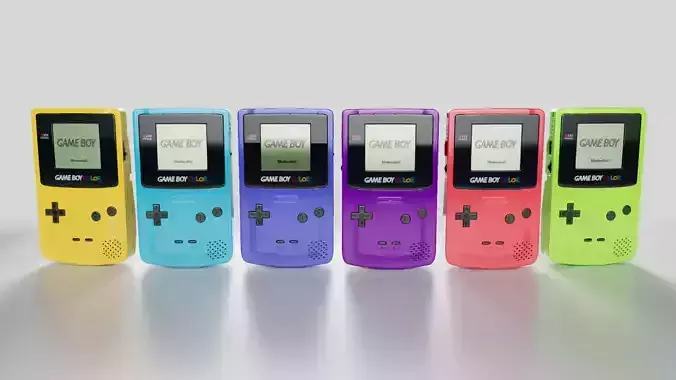 Nintendo Gameboy Color 6 colors