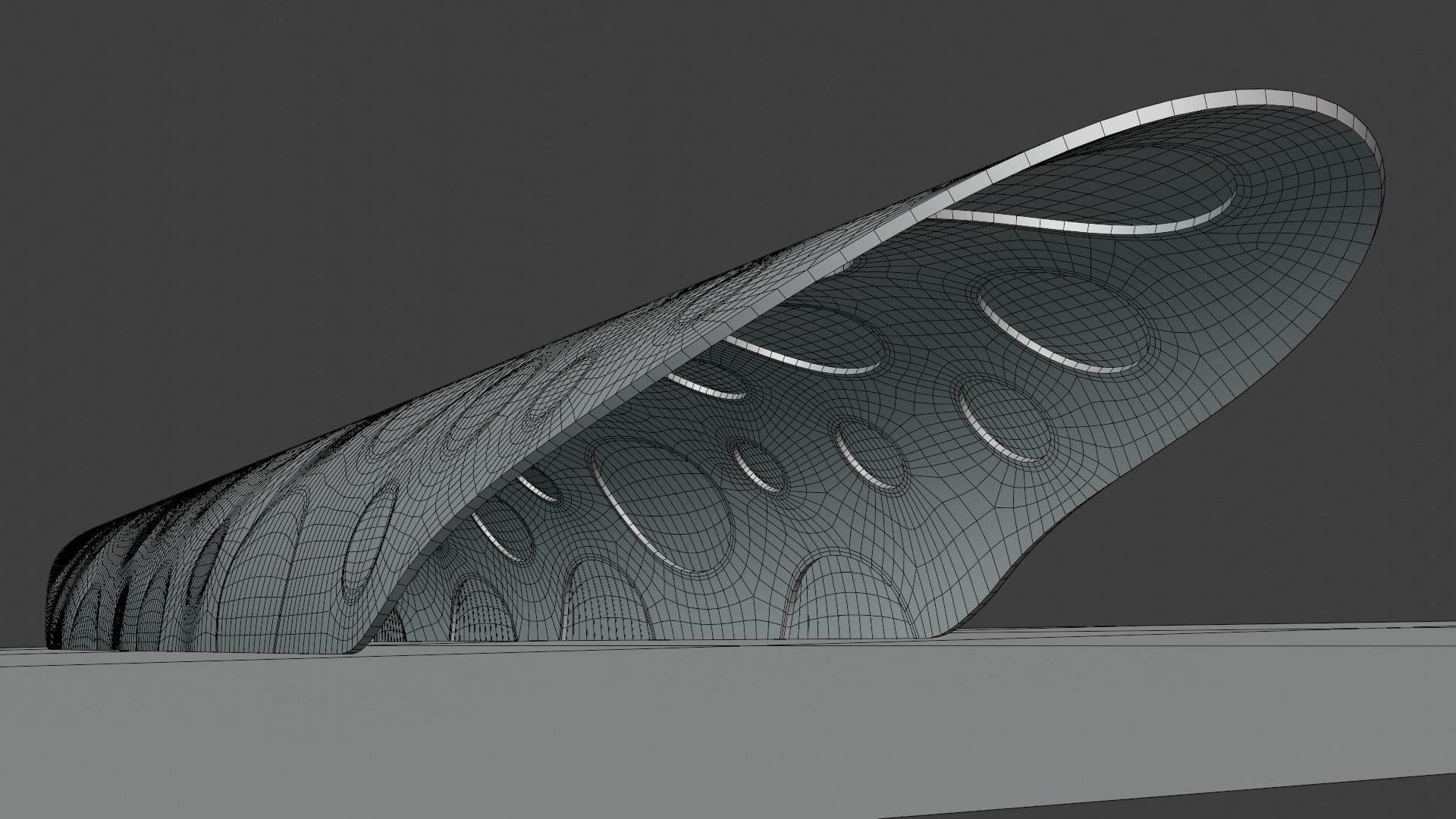 Future building III 3D model_4